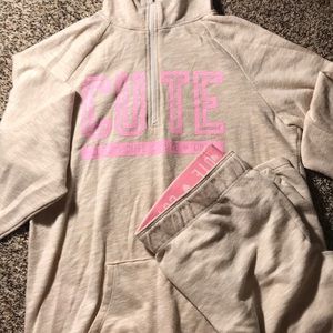 Hoodie and sweatpants